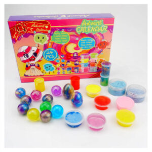 Colored Silk Mud - Non-Toxic Slime Kit with 24 Colors for Kids, DIY Sensory Play