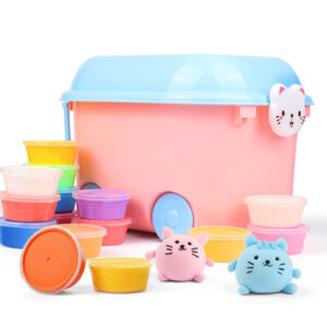 Colored Silk Mud - Non-Toxic Slime Kit with 24 Colors for Kids, DIY Sensory Play