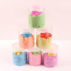 Crystal Clear Slime - Transparent DIY Slime Kit with Glitter & Beads