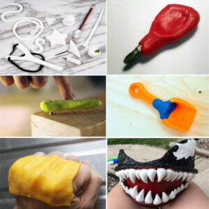 PCL Thermoplastic Crystal Clay - 100g Heat-Activated Moldable Plastic Pellets
