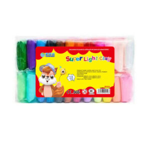 24 Colors Ultra-Light Clay - Non-Toxic Modeling Clay for Kids Art Crafts