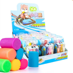 Plasticine Clay - 16 Colors Reusable Modeling Clay for Kids, 100g Non-Drying