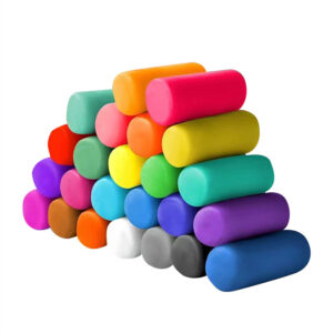 Plasticine Clay - 16 Colors Reusable Modeling Clay for Kids, 100g Non-Drying
