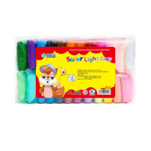 24 Colors Ultra-Light Clay - Non-Toxic Modeling Clay for Kids Art Crafts
